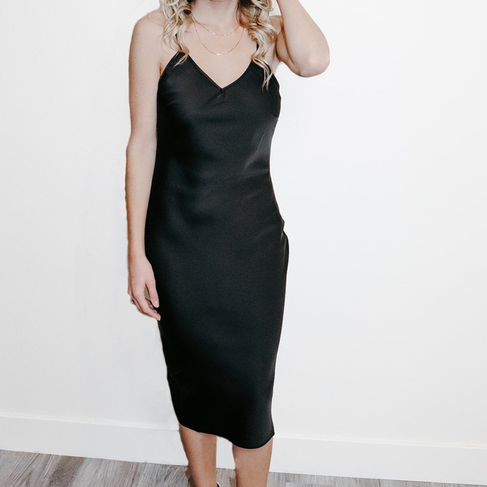 Bishop and Young Midi Slip Dress- size M. EUC